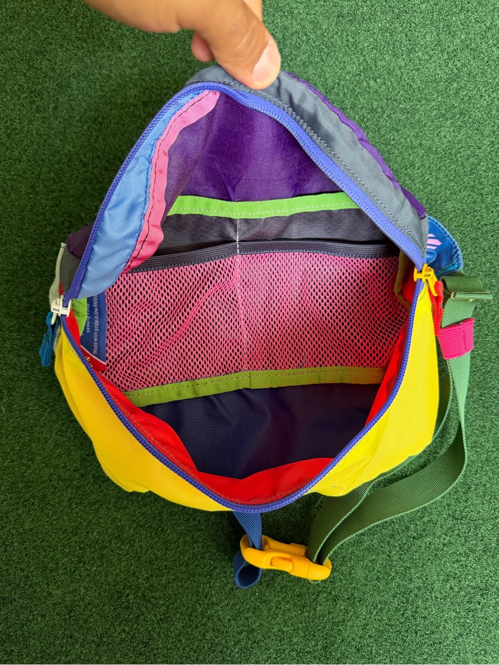 cotopaxi Yellow Purple Crossbody/Fanny Pack - Picture 3 of 5